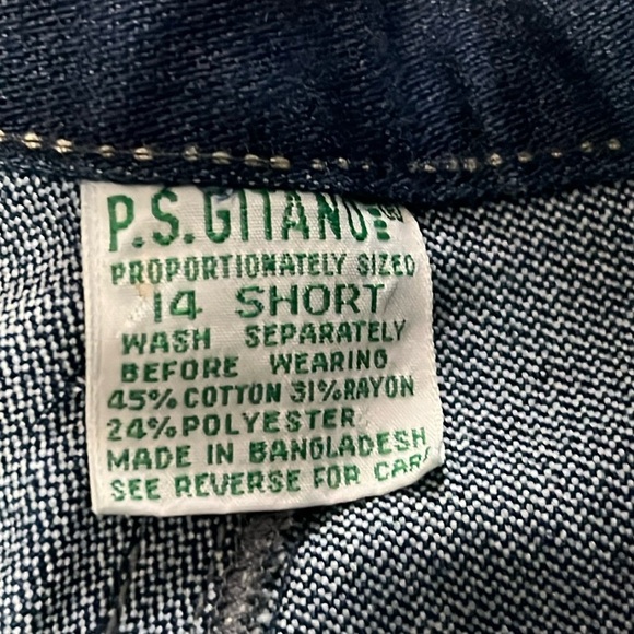 Vintage 80s PS Gitano High Waisted Tapered Straight Leg Jeans - Picture 7 of 7